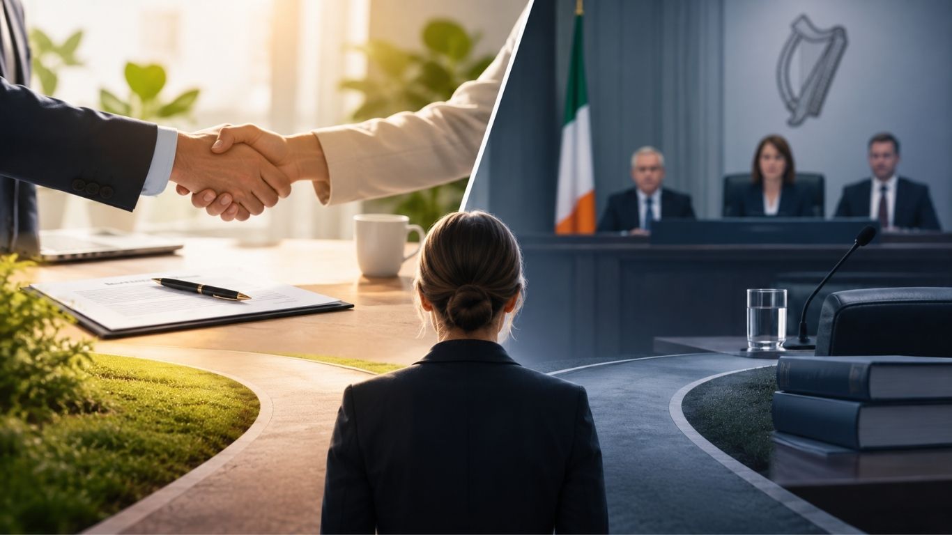 Settlement agreement or WRC claim