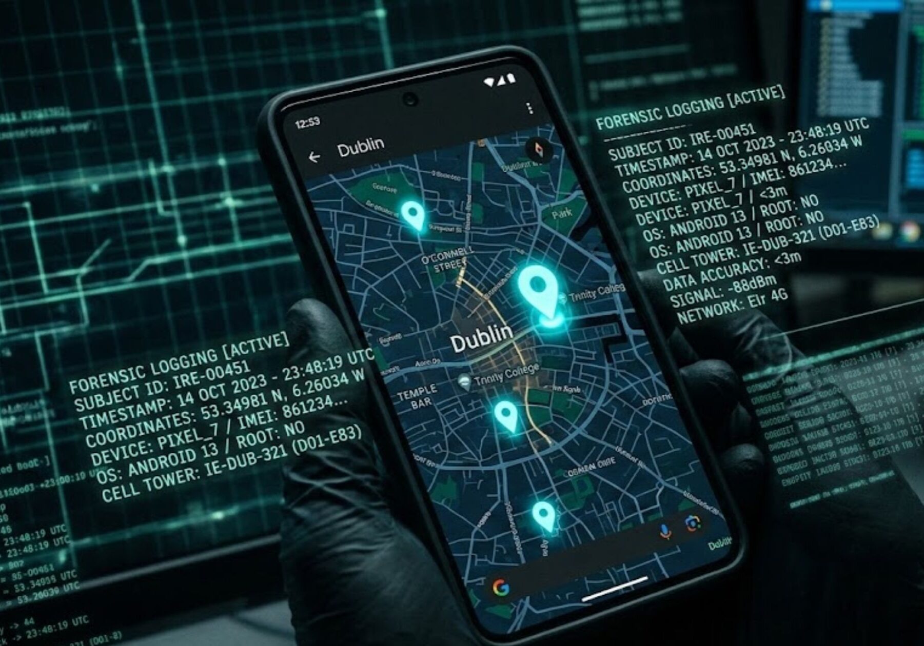 Smartphone digital witness